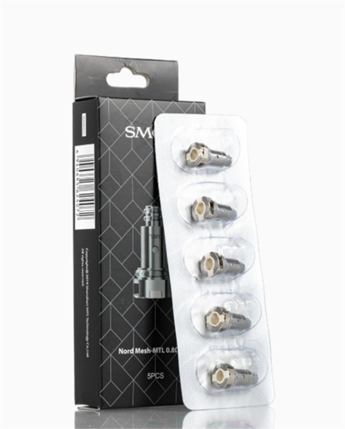 Испарители SMOK Nord Mesh-MTL 0.8 Coil SL-2S197ME8-COIL (5 шт.) 4536 - фото 14527