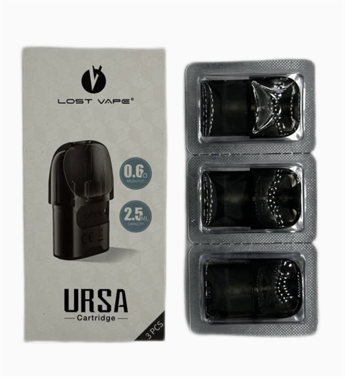 Картриджи Lost Vape Ursa 0.6 Ом 3 шт 4544 - фото 14537