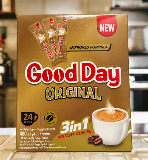 Кофе Good Day Original 3 in 1 instant coffee 480 гр 5362 - фото 16810