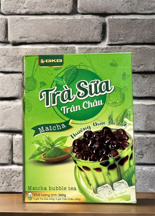 Чай Tra Sua Tran Chau Matcha Bubble Tea Чай Матча  Баббл Ти 260 гр 5373 - фото 16845