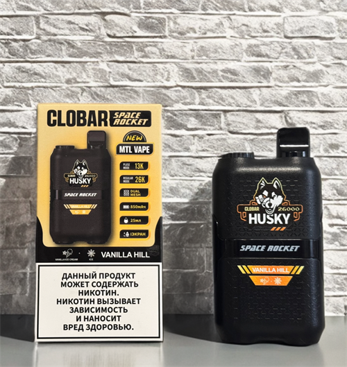 Clobar Husky Space Rocket MTL Vape 26000 - 26000 затяжек 5396 - фото 16937