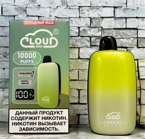 Cloud Bar DualMesh 10000 - 10000 затяжек 5404 - фото 16964