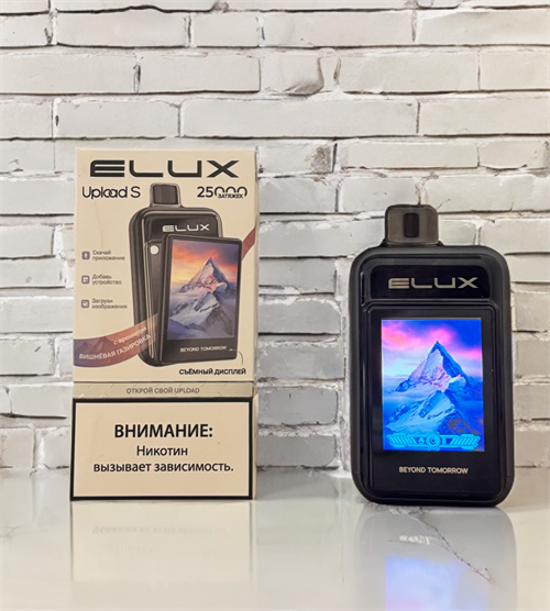 Elux Upload S 25000 - 25000 затяжек с сенсорным съёмным экраном 5483 - фото 17263