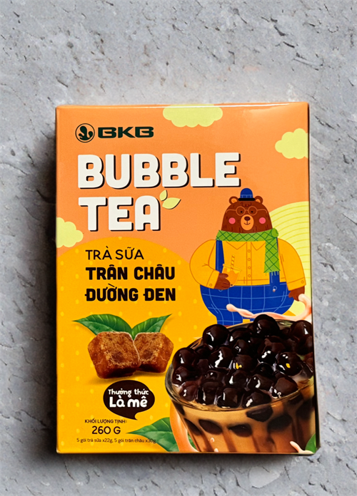 BKB Bubble Tea Tran Chau Duong Den Бабл Ти Чай 260 гр 5492 - фото 17292