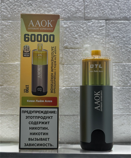 Картриджи для AAOK 60000 - 60000 затяжек 5771 - фото 18086