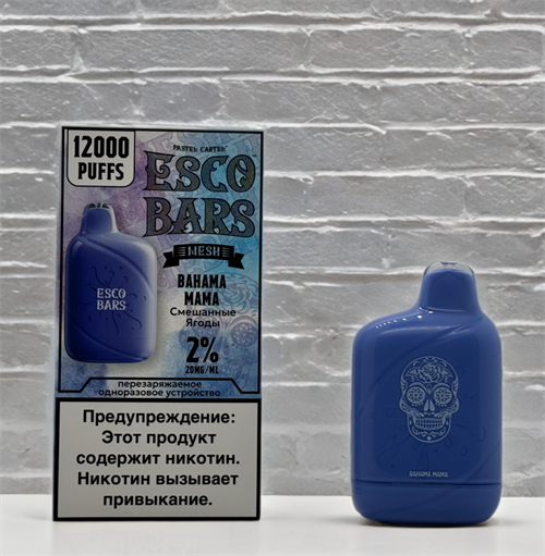 Esco Bars Mesh 12000 - 12000 затяжек 5797 - фото 18192