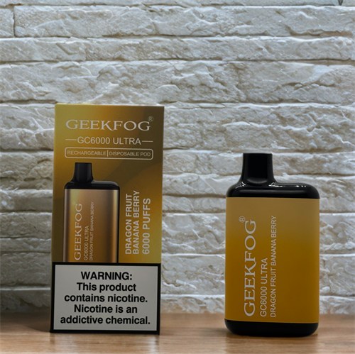 Geekfog GC600 Ultra - 6000 затяжек 5811 - фото 18215