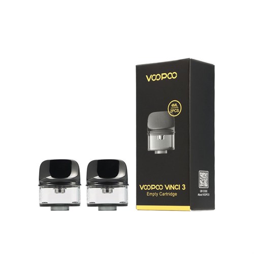 Картридж (без испарителя) Voopoo Vinci 3 Empty Cartridge (4 ml) - упаковка 2 шт. 5864 - фото 18410
