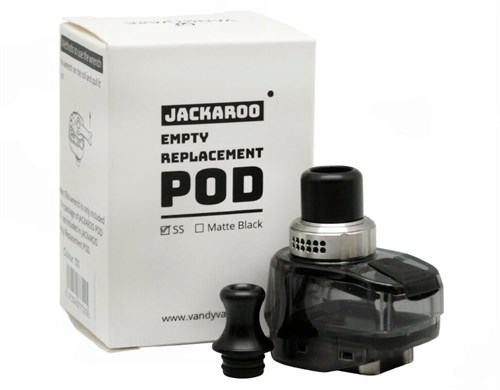 Картридж Vandy Vape Jackaroo Pod 18650 Cartridge Black (без испарителя) 1 шт. в упак. 5901 - фото 18492