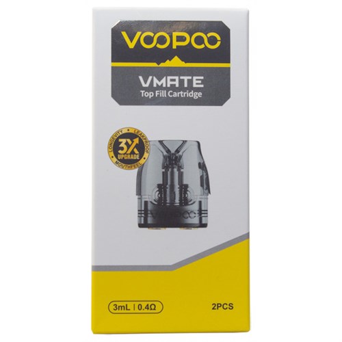 Картридж Voopoo VMATE Top Fill V.THRU Pro 0.4 Ом - упаковка 2 шт 5917 - фото 18517