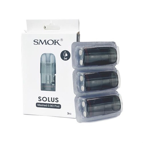 Картридж SMOK Solus 3ml 0.9ohm (в упак. 3 шт.) 5933 - фото 18553