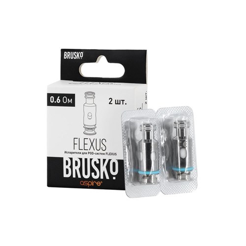 Испаритель Brusko Flexus AF Mesh 0.6 Ом — 2шт 5934 - фото 18556