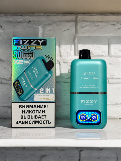 Fizzy Twins 50000 - 50000 затяжек с двойными вкусами 5968 - фото 18651