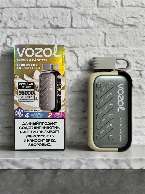 Vozol Gear Ice & Sweet 56000 - 56000 затяжек с регулировкой холодка и сладости 5987 - фото 18752