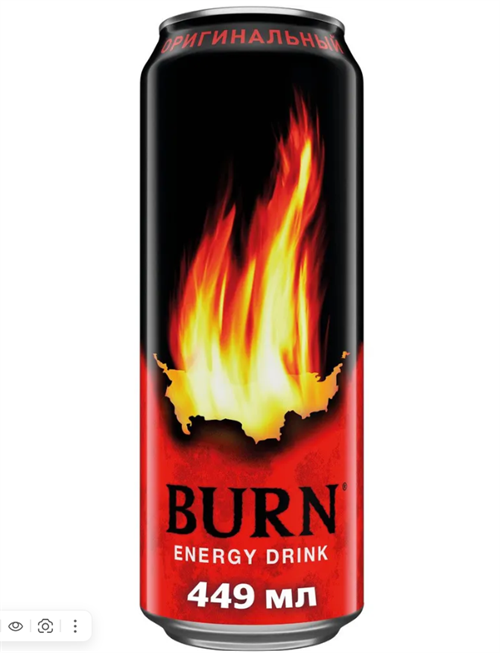 Энергетический напиток Burn Оригинальный, 449 мл 6522