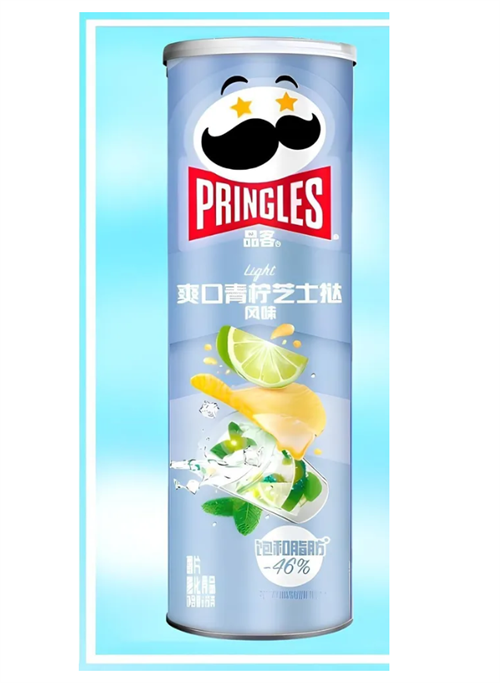Картофельные чипсы Pringles Lime Cheese / Принглс Лайм и Сливочный сыр 115гр (Китай) 6533