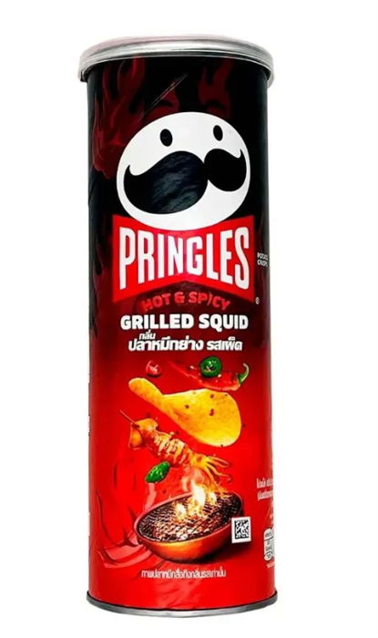 Картофельные Чипсы Pringles Hot & Spicy Grilled, 102 гр 6537