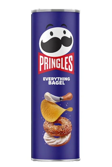 Картофельные чипсы Pringles Everything Bagel / Бублик, 158 гр 6550