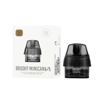 Картридж BRUSKO Minican 5 1.0 Ом (упаковка - 1 шт) 5937