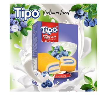 Песочное печенье TIPO со вкусом черники, 350гр 6426